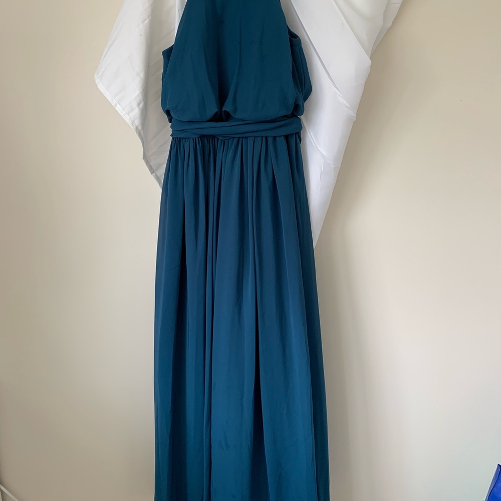 Peacock Bridesmaid Dress